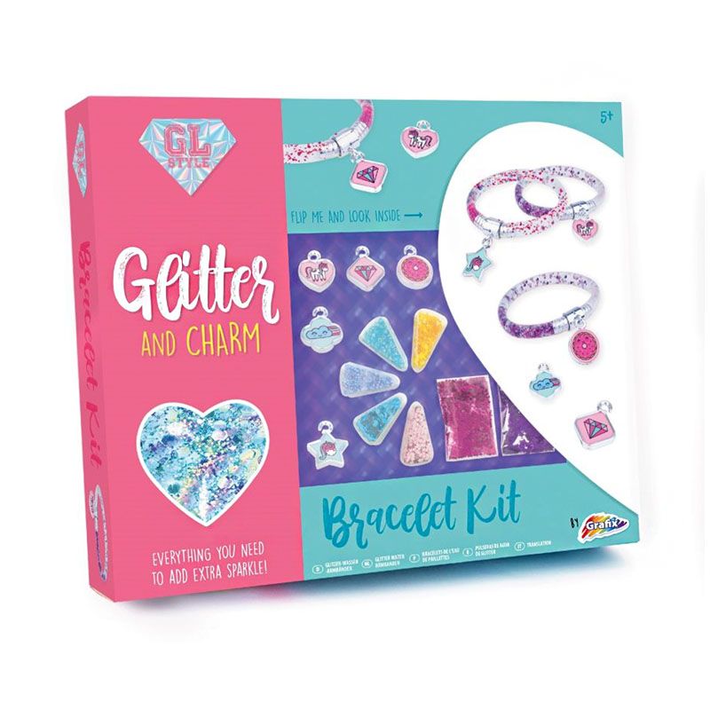 Gl Glitter Aqua Bracelet Making Kit