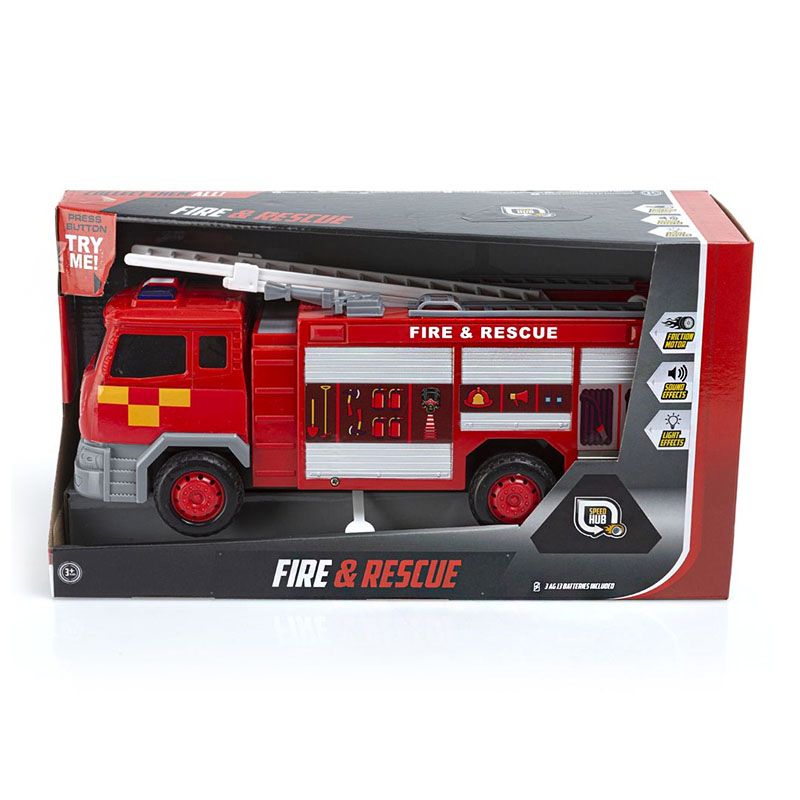 Rescue Fire Engine With Light & Sound