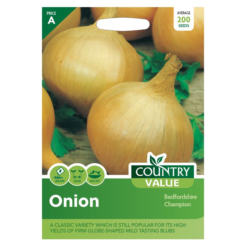 Country Value Onion Bedfordshire Champion Seeds