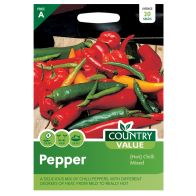 See more information about the Country Value Pepper Hot Chilli Mixed Seeds