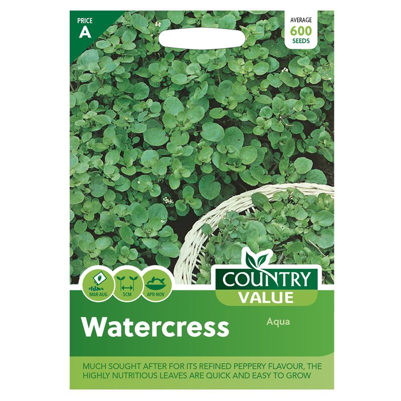 Country Value Watercress Aqua Seeds