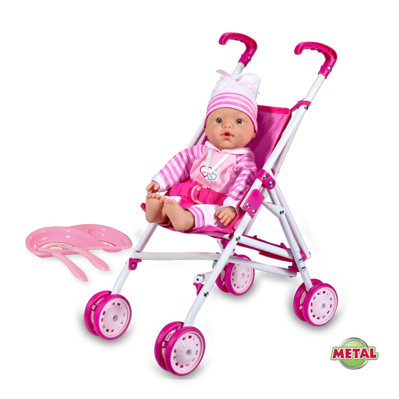 My Dolly Sucette With Stroller