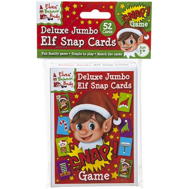 Elves Behavin' Badly Elf Snap Card Game