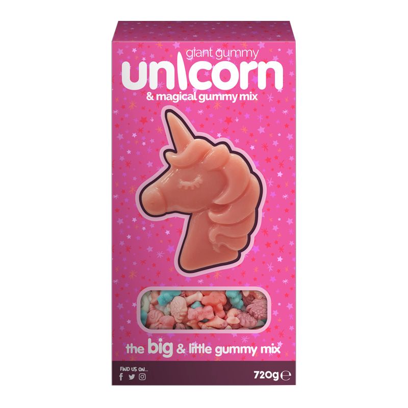 Unicorn Magical Mix Big And Little Gummies 720g
