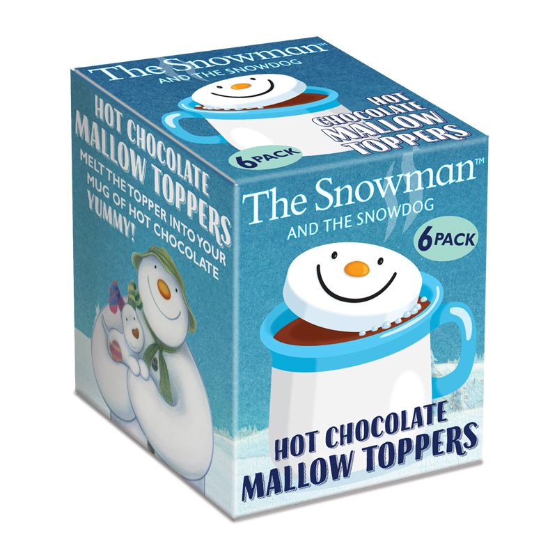 Snowman Hot Chocolate Toppers 6 Pack
