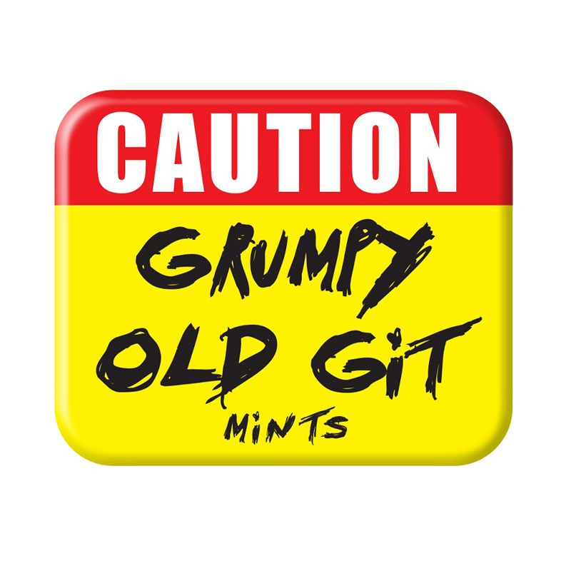 Novelty Grumpy Old Git Mints Tin