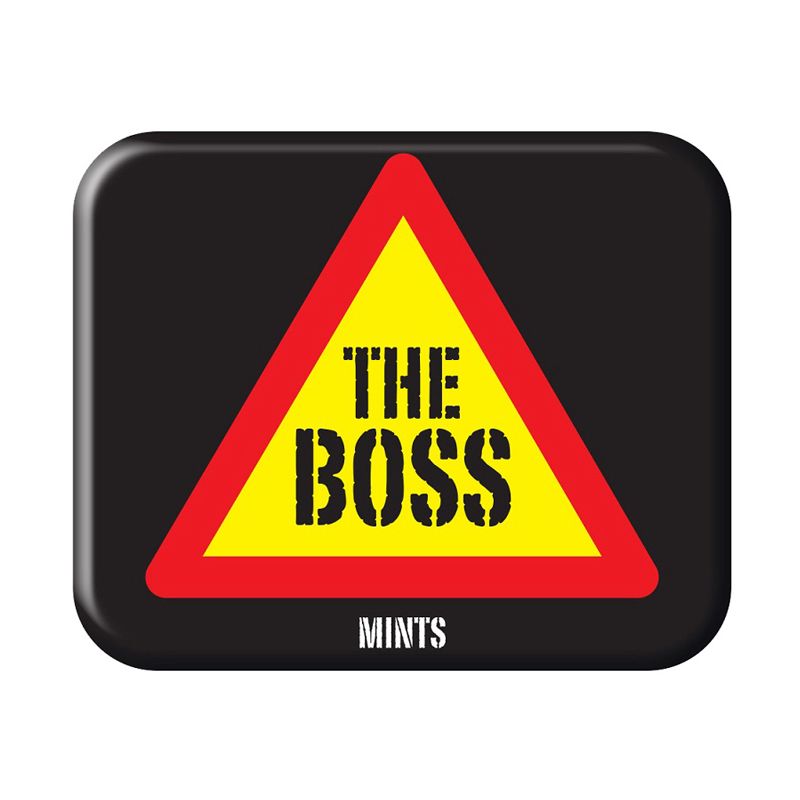 Novelty The Boss Mints Tin