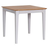 See more information about the Necton Oak Dove Grey Dining Table