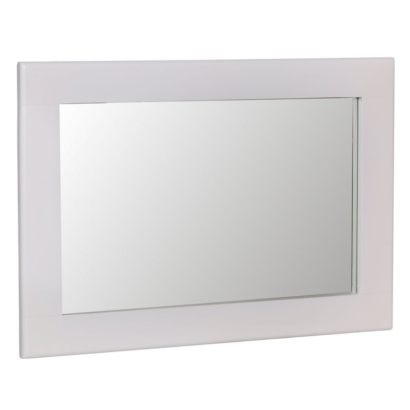 Necton Oak Dove Grey Wall Mirror
