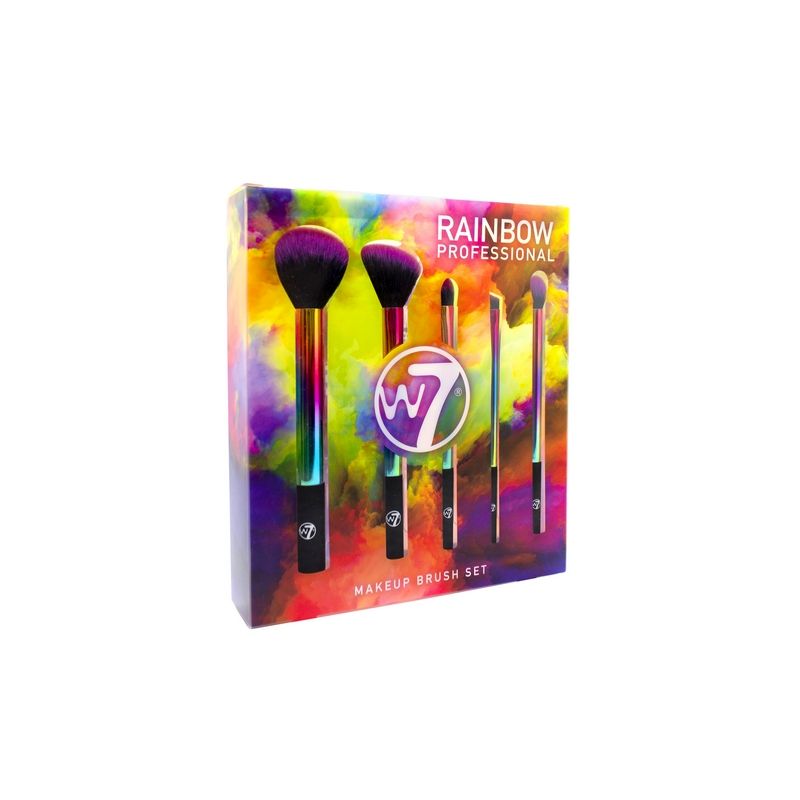W7 Rainbow Professional Make Up Brush Gift Set