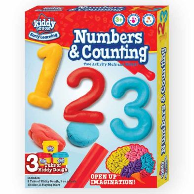 See more information about the Kiddy Dough Number & Counting Activity Set