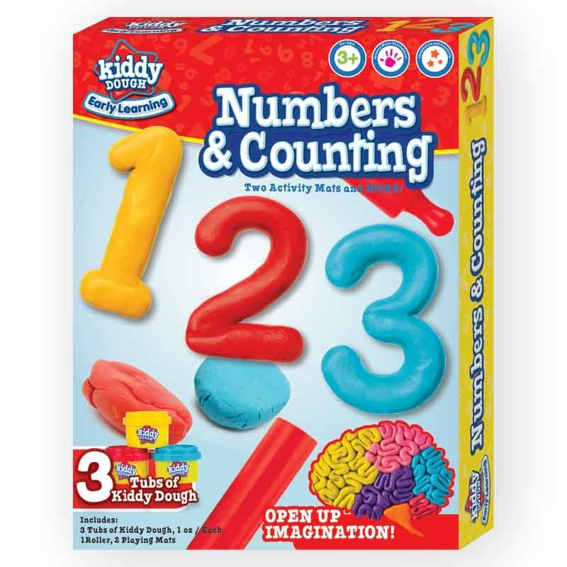 Kiddy Dough Number & Counting Activity Set