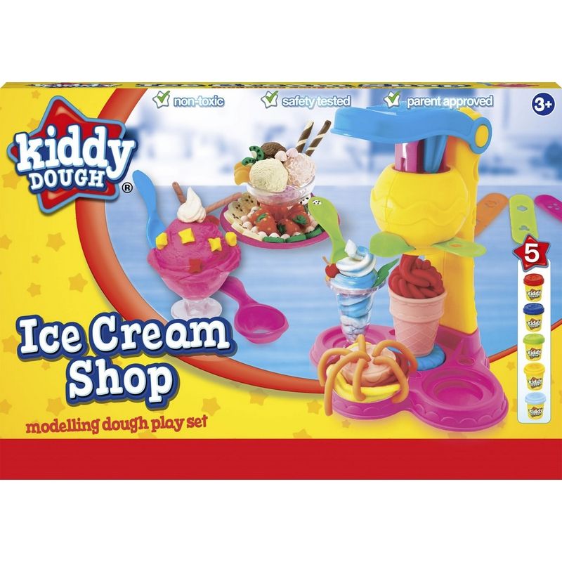 Kiddy Dough Ice Cream Shop Playset