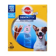 See more information about the 105 Pedigree Dentastix Sticks Small Dog