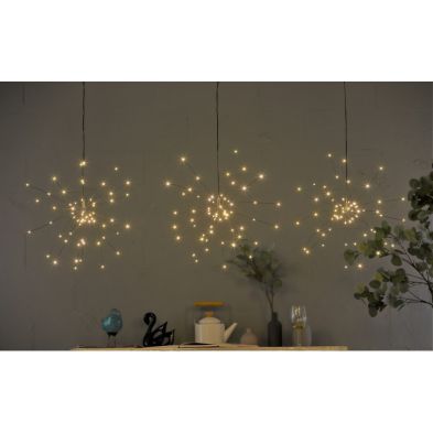 Product photograph of Solar Garden String Lights 180 Warm White Led By Bright Garden from QD stores