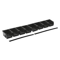 See more information about the 2 Pack Railed Wall Mount Storage Set