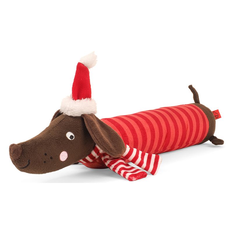 Christmas Pet Toy Sausage Dog play pal Large 40cm