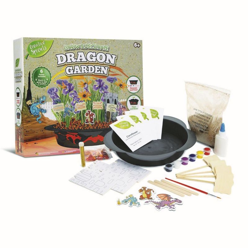 Paint Your Own Dragon Garden