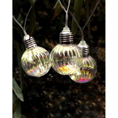 Product photograph of Ball Solar Garden String Lights Decoration 10 Warm White Led - 3m By Bright Garden from QD stores