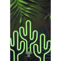 See more information about the 3 Pack Cactus Solar Garden Stake Light Decoration Green LED - 45cm Neon by Bright Garden