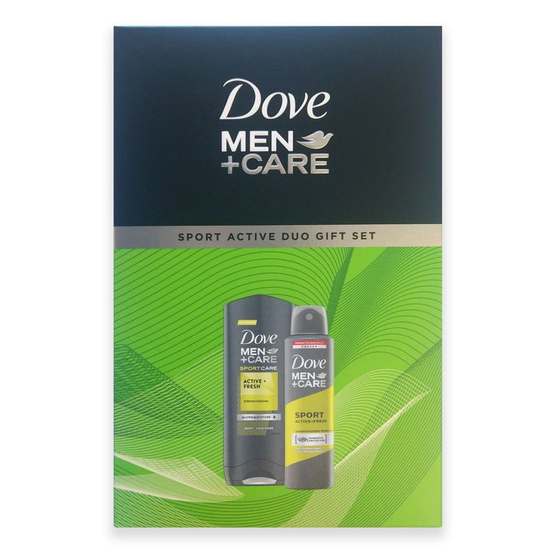 Men+Care Sports Active Duo Gift Set Dove