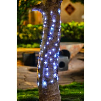 Product photograph of Solar Garden String Lights Decoration 100 White Led - 12 9m By Bright Garden from QD stores