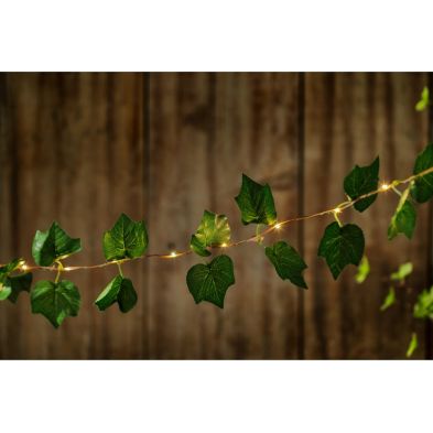 Product photograph of Ivy Solar Garden String Lights Decoration 30 Warm White Led - 4 8m Floral Dream By Bright Garden from QD stores