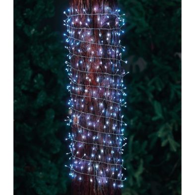 Product photograph of Solar Garden String Lights Decoration 400 White Led - 10 8m By Bright Garden from QD stores