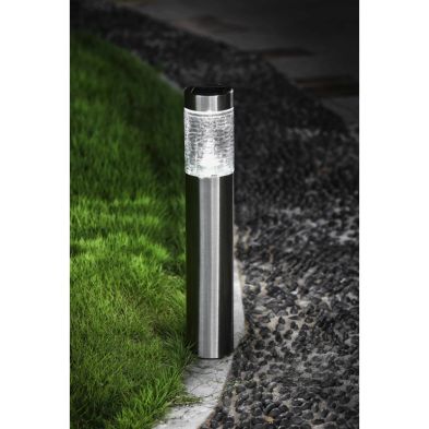 See more information about the Solar Garden Light Bollard White LED - 57cm by Bright Garden
