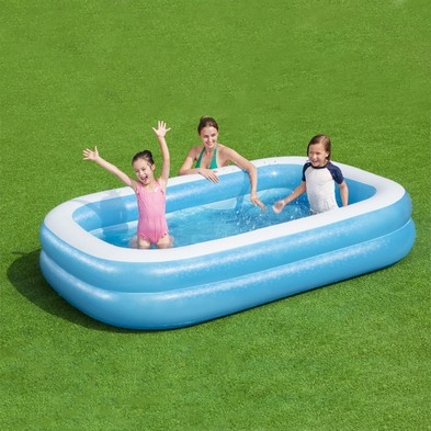 Product photograph of Blue Rectangular Pool 2 62 X 1 75m from QD stores
