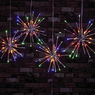 See more information about the Starburst Fairy Christmas Lights Multifunction Multicolour Outdoor 372 LED - 3m by Astralis