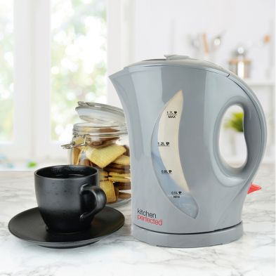 Image of Cordless Kettle By KitchenPerfected - Grey 1.7 Litre