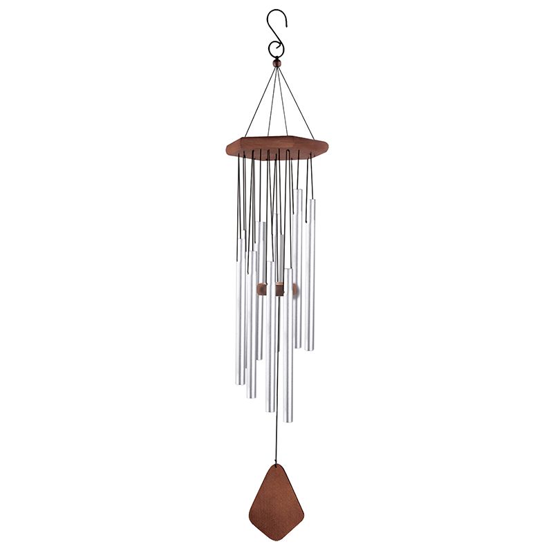 Adante Wind Chime Chrome - Extra Large 42in