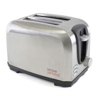 See more information about the Kitchen Toaster Wide Slot 2 Slice 700W - Brushed Steel