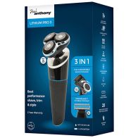See more information about the Rotary Shaver And Trimmer Lithium Pro 3 Wet Or Dry - USB Charge