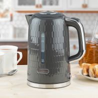 See more information about the Daewoo Fast Boil Jug Kettle Honeycomb Dark Grey - 1.7L