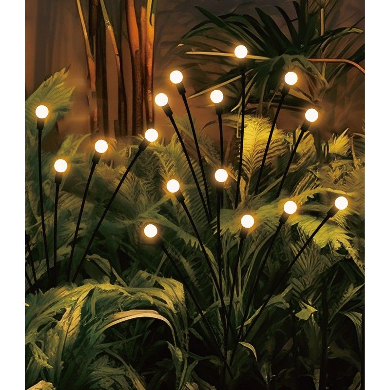 Solar Garden Stake Light 6 Warm White LED - 67cm by Bright Garden
