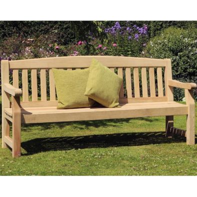 Product photograph of Emily Garden Bench By Zest - 3 Seats from QD stores