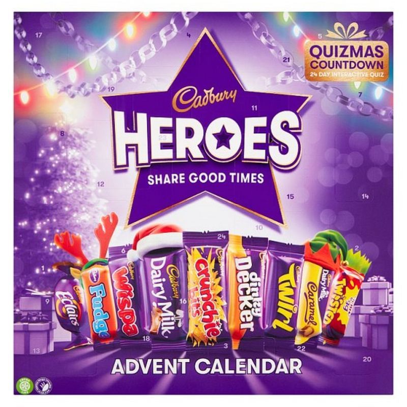 Cadbury Heroes Premium Advent Calendar