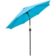 See more information about the Outsunny 2.6M Patio Parasol Sun Umbrella