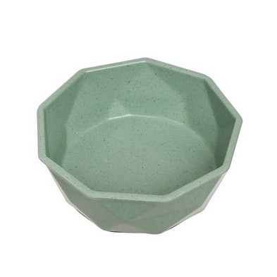 Small Dog Bowl Green Bamboo 144cm By Pet Brands