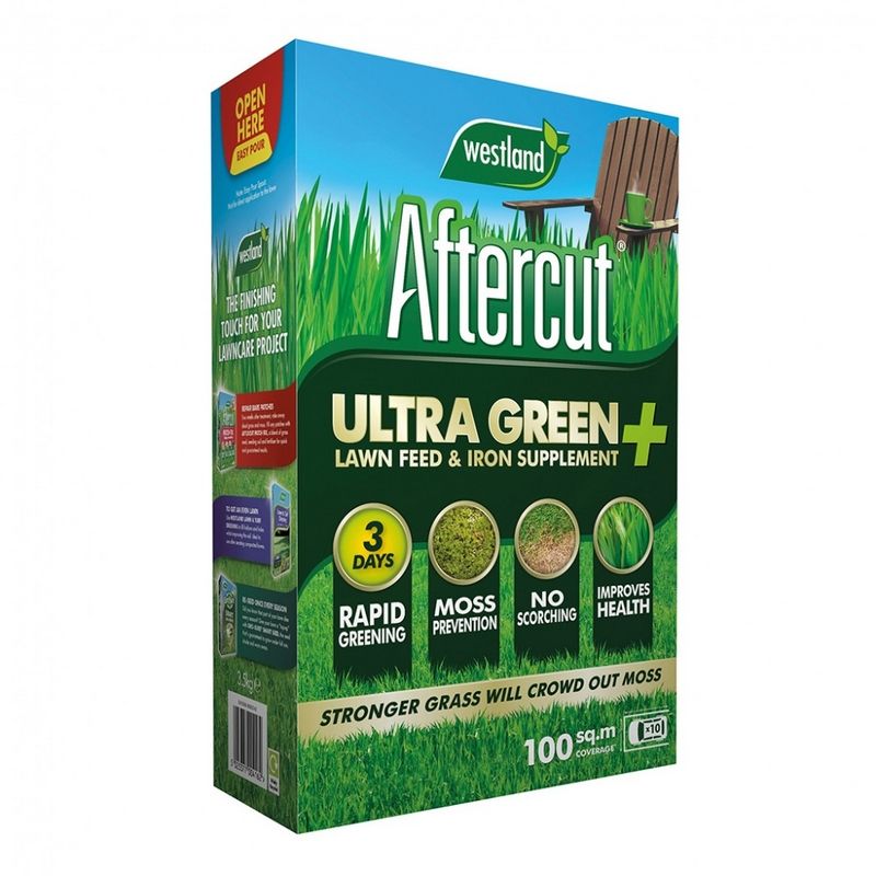 Ultra Green Plus Lawn Feed And Iron Supplement 100m2
