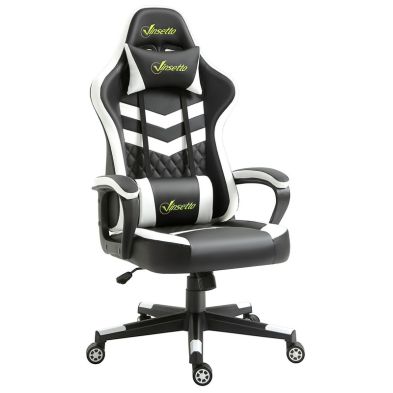 See more information about the Vinsetto Racing Gaming Chair With Lumbar Support