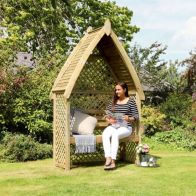 See more information about the Chepstow Garden Arbour by Zest - 2 Seats