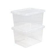 See more information about the Plastic Storage Box 25 Litres - Clear Crystal by Wham