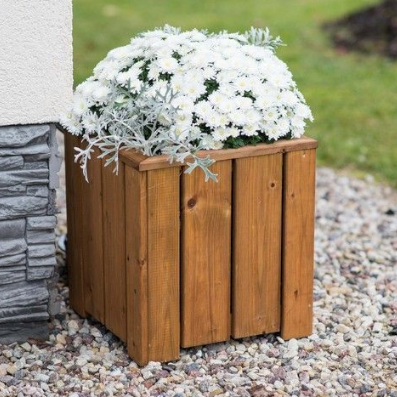 Product photograph of Valmiera Planter - Brown By Ekju from QD stores
