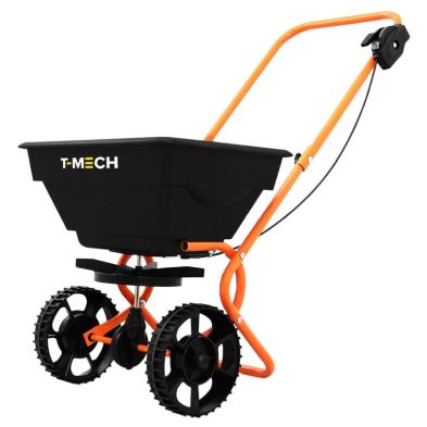 Product photograph of 25kg Hopper Garden Rotary Spreader By T-mech from QD stores