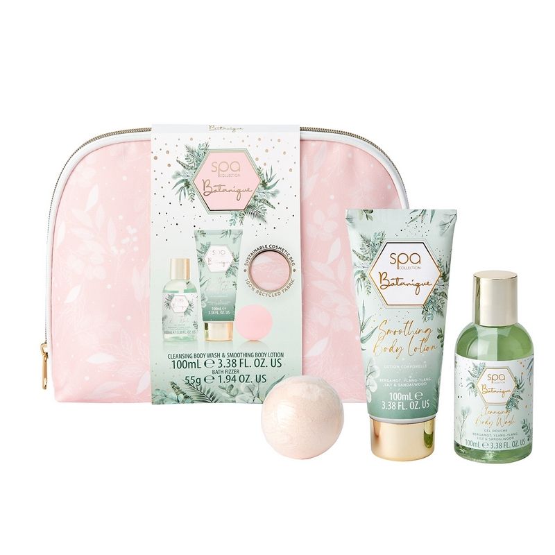 Style and Grace Spa Botanique Cosmetic Bag Set