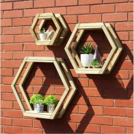 See more information about the Honeycomb Garden Shelf Set by Zest