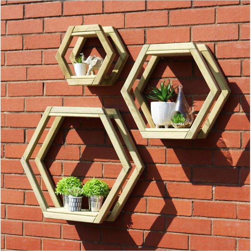 Honeycomb Garden Shelf Set by Zest